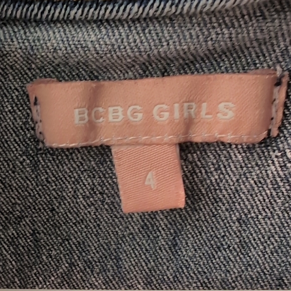 BCBGirls Classic Blue Denim Vest - Picture 2 of 9